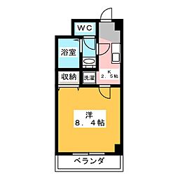 間取図画像 1K