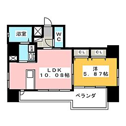 EXEITAYAMACHI 1LDKの間取図画像