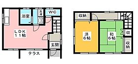 プレナス Ａ ｜ 静岡県浜松市中央区篠原町21938-1（賃貸一戸建2LDK・1階・57.96㎡） その2