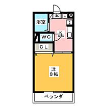 エイカハイム  ｜ 静岡県浜松市中央区小豆餅１丁目（賃貸マンション1K・4階・24.85㎡） その2