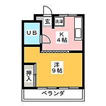 御前谷ハイツ  ｜ 静岡県浜松市中央区富塚町（賃貸マンション1DK・3階・29.68㎡） その2