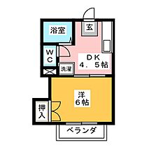 ラウム・ブリランテ  ｜ 静岡県浜松市中央区富塚町（賃貸アパート1DK・1階・22.35㎡） その2