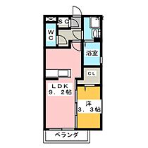 プリマテラッセ  ｜ 静岡県浜松市中央区和合町（賃貸アパート1LDK・2階・34.03㎡） その2