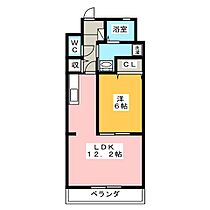 アンクルール  ｜ 静岡県浜松市中央区有玉台１丁目（賃貸マンション1LDK・4階・43.50㎡） その2