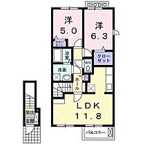 プリムローズII  ｜ 静岡県浜松市中央区葵西６丁目（賃貸アパート2LDK・2階・58.89㎡） その2