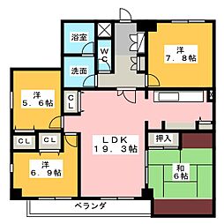 グランフォルム 4LDKの間取図画像