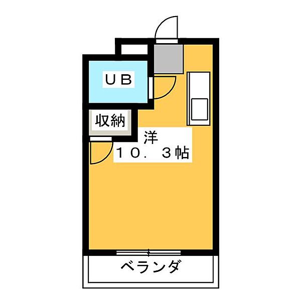 サンルーム3 ｜静岡県浜松市中央区植松町(賃貸マンション1R・3階・20.00㎡)の写真 その2