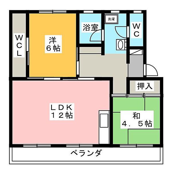 第一パークサイドマンション ｜静岡県浜松市中央区北島町(賃貸マンション2LDK・3階・54.88㎡)の写真 その2