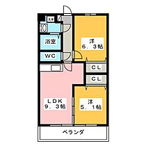 Ｓｐｒｉｎｇ　Ｈｏｕｓｅ　Ｓａｔｏ  ｜ 静岡県浜松市中央区佐藤３丁目（賃貸マンション2LDK・5階・49.50㎡） その2