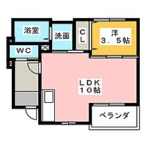 メゾンエス  ｜ 静岡県浜松市中央区西ケ崎町（賃貸アパート1LDK・1階・34.05㎡） その2