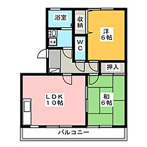 イストワール  ｜ 静岡県浜松市中央区領家１丁目（賃貸アパート2LDK・2階・52.10㎡） その2