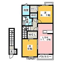 プラテリア  ｜ 静岡県浜松市中央区積志町（賃貸アパート1LDK・1階・57.63㎡） その2