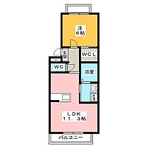 シティパル  ｜ 静岡県浜松市中央区佐藤１丁目（賃貸マンション1LDK・4階・40.86㎡） その2