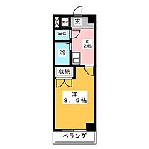 Ｄｉｎｏ中島  ｜ 静岡県浜松市中央区中島１丁目（賃貸マンション1K・3階・24.30㎡） その2