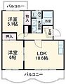 サン・クレール4階5.6万円