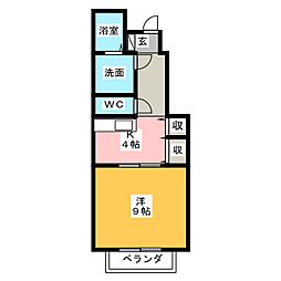 間取図画像 1DK