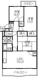 アーバンプラザ 3LDKの間取図画像