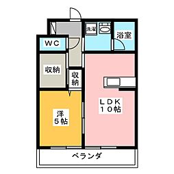 グランメゾン2 1SLDKの間取図画像