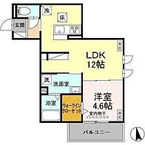 TORISIA 102 ｜ 静岡県沼津市真砂町3-1（賃貸アパート1LDK・1階・40.55㎡） その2