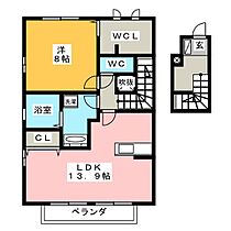 ヴィラソレイユＢ  ｜ 静岡県沼津市下香貫柿原（賃貸アパート1LDK・2階・64.87㎡） その2