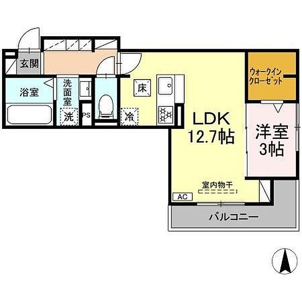 仮）D-ROOM沼津市高島町 102｜静岡県沼津市高島町(賃貸アパート1LDK・1階・42.01㎡)の写真 その2