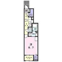 テェーニメント・フェイコム 106 ｜ 静岡県沼津市新沢田町7-36（賃貸アパート1K・1階・35.00㎡） その2