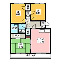 レジデンスＩＳＨＩＩ　Ｎ  ｜ 静岡県駿東郡清水町徳倉（賃貸マンション3LDK・3階・62.32㎡） その2