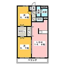 トゥー・ル・モンド  ｜ 静岡県沼津市下香貫汐入（賃貸マンション2LDK・3階・60.00㎡） その2