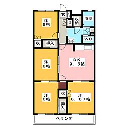 🉐敷金礼金0円！🉐下之郷パレス