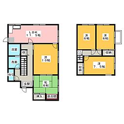 岡部町三輪貸家