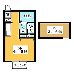 間取図画像 ワンルーム