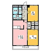 リンピア愛野  ｜ 静岡県袋井市愛野南４丁目（賃貸アパート2LDK・3階・66.58㎡） その2