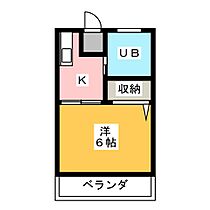 メゾンドパラディ  ｜ 静岡県掛川市中央高町（賃貸アパート1K・2階・20.46㎡） その2