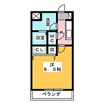 アテネ  ｜ 静岡県掛川市宮脇（賃貸マンション1K・4階・27.36㎡） その2