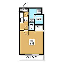 ルースヤハタＢ  ｜ 静岡県菊川市下平川（賃貸アパート1K・2階・26.28㎡） その2