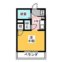 CASA APRILE  ｜ 静岡県袋井市栄町（賃貸アパート1K・2階・19.44㎡） その2