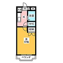 ジュエルボックス  ｜ 静岡県掛川市大池（賃貸マンション1K・3階・25.20㎡） その2