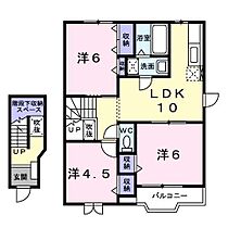 TO　ｃｅｎｔｕｒｙ  ｜ 静岡県掛川市高瀬（賃貸アパート3LDK・2階・63.57㎡） その2