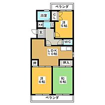 ハイツミナミI  ｜ 静岡県掛川市青葉台（賃貸マンション3LDK・1階・55.08㎡） その2