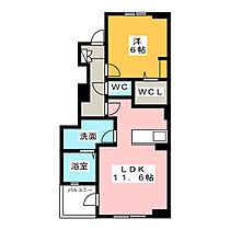 ベルパトリ  ｜ 静岡県掛川市久保２丁目（賃貸アパート1LDK・1階・44.82㎡） その2