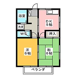 間取図画像 2DK