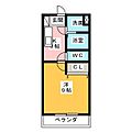 ハミング愛野4階4.5万円
