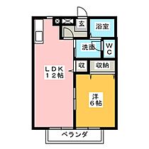 シンフォニーヒルズ  ｜ 静岡県富士市津田（賃貸アパート1LDK・2階・40.92㎡） その2