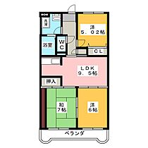 エスペランサ水戸島  ｜ 静岡県富士市水戸島１丁目（賃貸マンション3LDK・4階・60.79㎡） その2