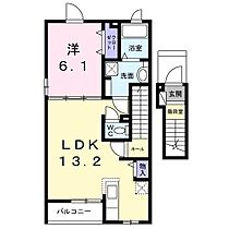 プリマヴェーラ　ミモザ 207 ｜ 静岡県富士市長通75番地4（賃貸アパート1LDK・2階・46.90㎡） その2