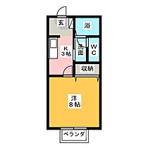 コスモビレッジ  ｜ 静岡県富士市鮫島（賃貸アパート1K・1階・25.92㎡） その2