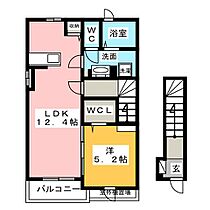 アドラブール・コートVII  ｜ 静岡県富士市今泉（賃貸アパート1LDK・2階・46.54㎡） その2