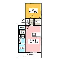 クレスト中野  ｜ 静岡県富士市中野（賃貸アパート1LDK・3階・40.05㎡） その2