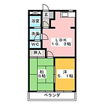 メゾンセフティー山宮  ｜ 静岡県富士宮市山宮（賃貸アパート2LDK・1階・44.80㎡） その2