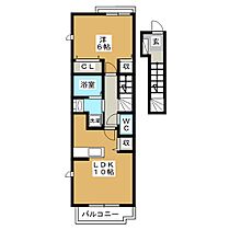 リヴァーサウスＨＯＲＩＩＫＥ  ｜ 静岡県富士宮市黒田（賃貸アパート1LDK・2階・42.80㎡） その2